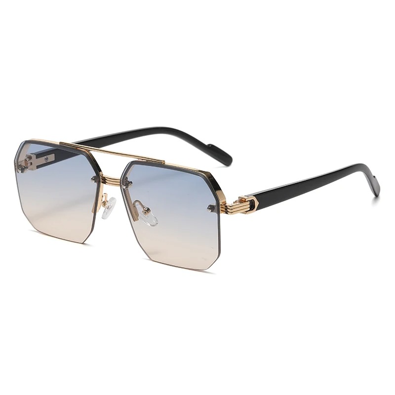 Men's Metal Sunglasses Square  - Metal Photo Panel reseña y precio