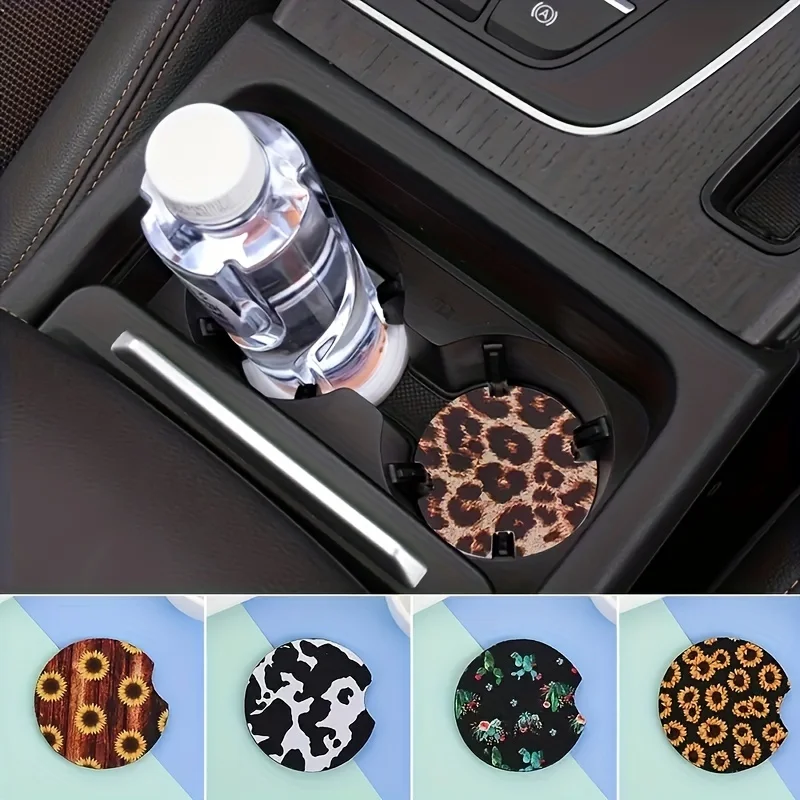 20pcs Sublimated Blank Car Coa - Coaster Sublimation Blank reseña y precio