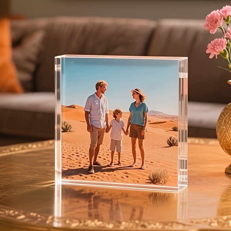 1PC Custom Photo   Acrylic Per - Photo Acrylic Block reseña y precio