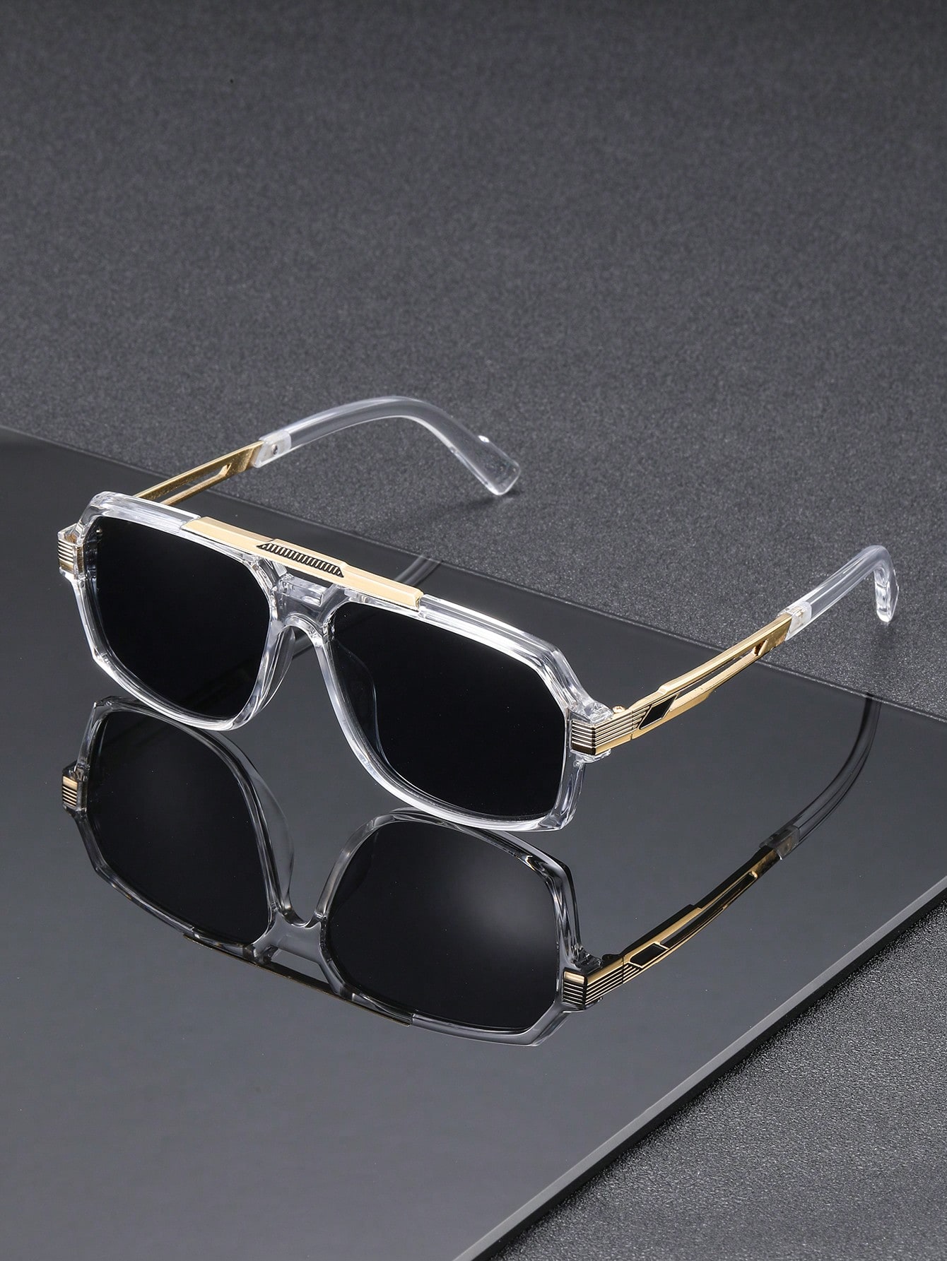 1 pair of men's T transparent  - Metal Photo Panel reseña y precio