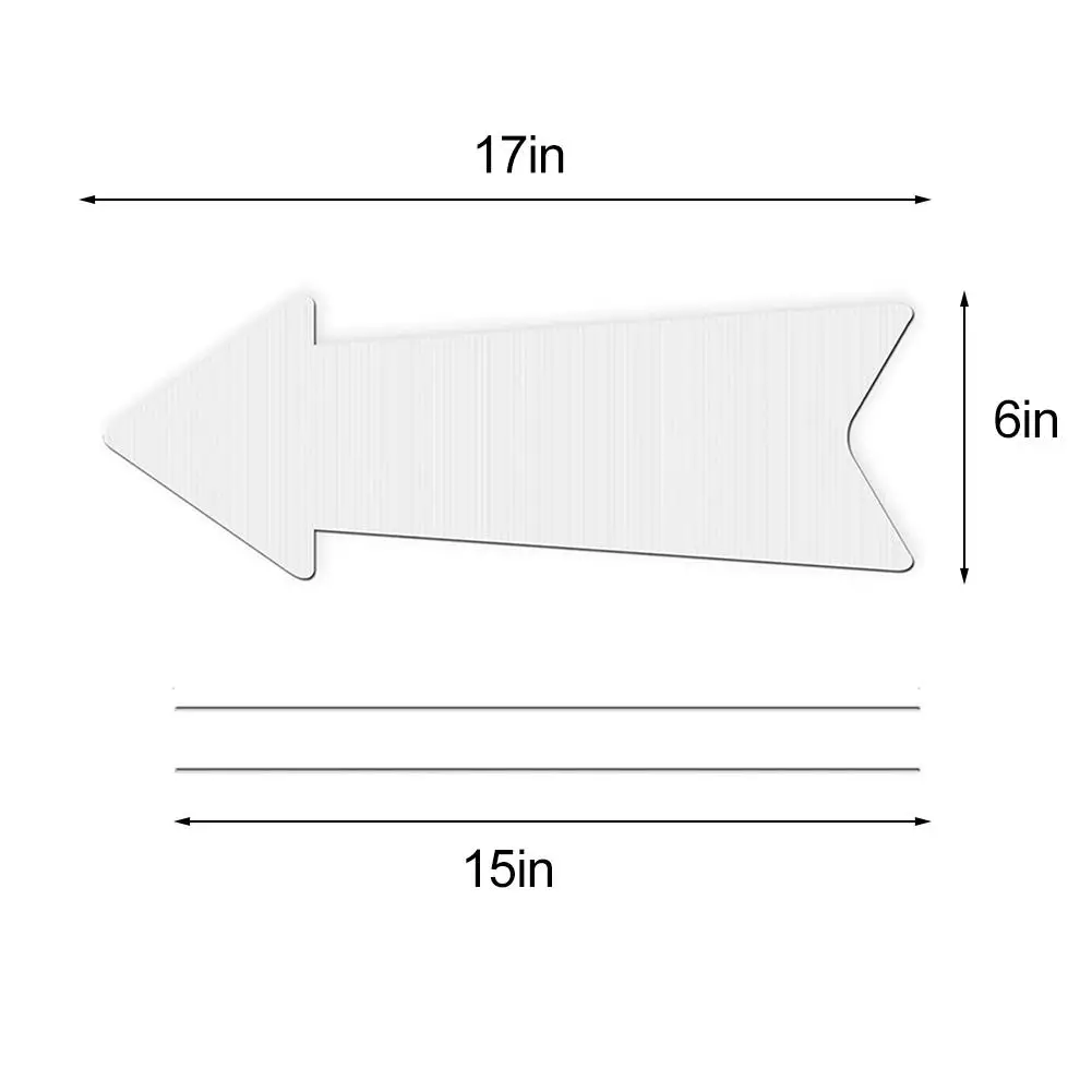 Waterproof DIY Blank Yard Sign - Yard Sign Blank reseña y precio
