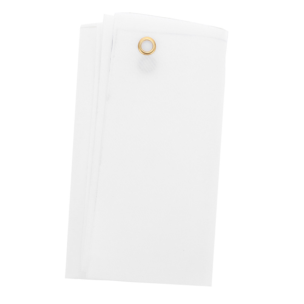 Large Blank White Banner for D - Yard Sign Blank reseña y precio