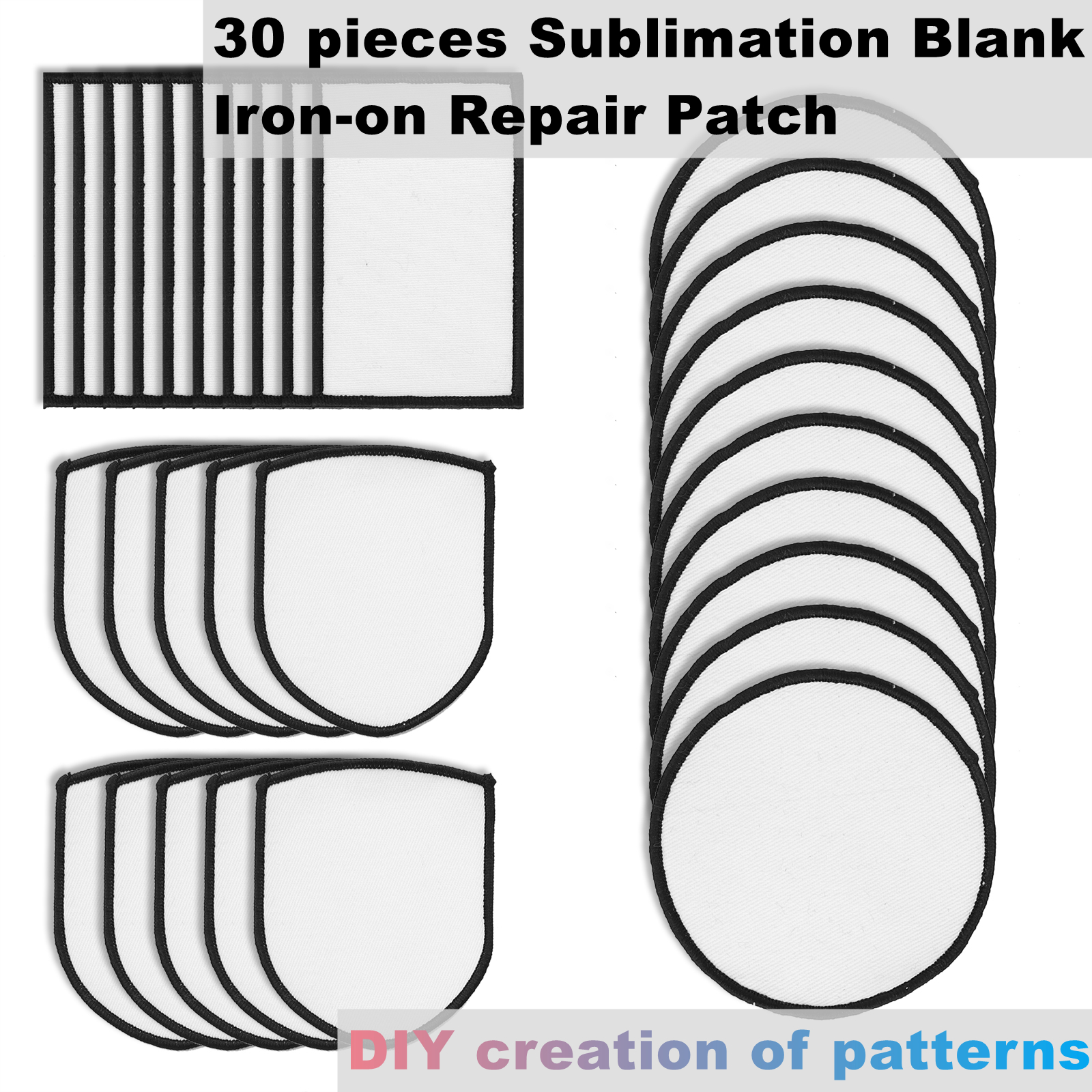 30Pcs/Lot Sublimation Blank Ir - Hat Sublimation Blank reseña y precio