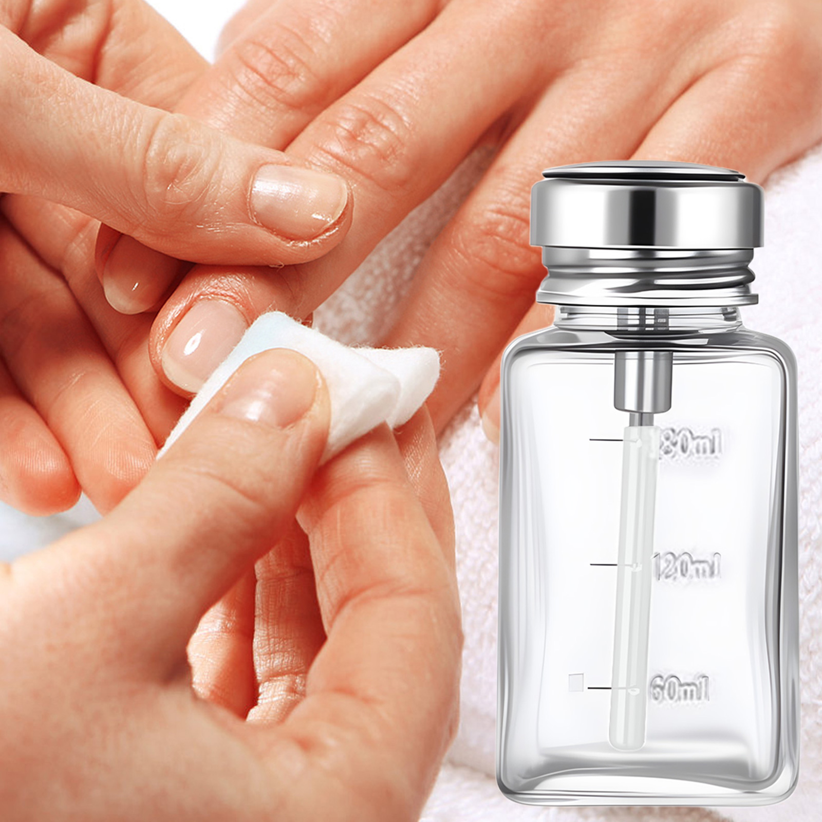 180ml Nail Glass Bottle Press  - Water Bottle Blank reseña y precio