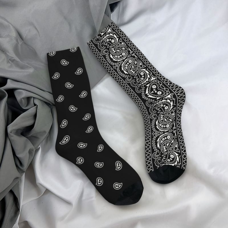 Custom Print Black And White P - Bandana Blank White reseña y precio