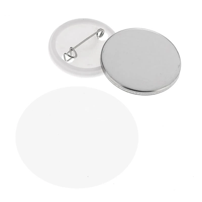 500Pcs/set Blank Badge Pinback - Button Badge Blank reseña y precio