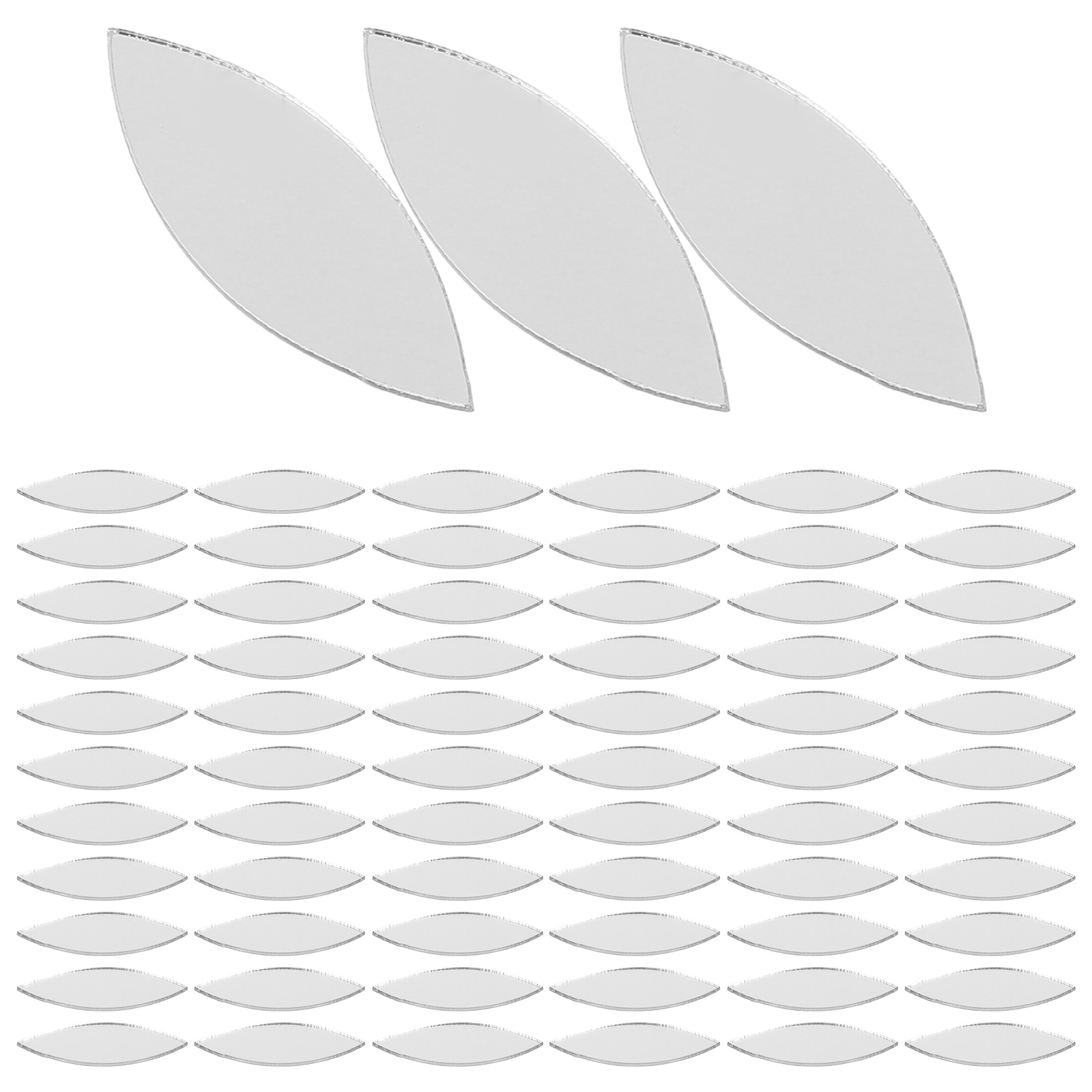 150 PCS Mirror Sticker Small f - Ceramic Tile Blank reseña y precio