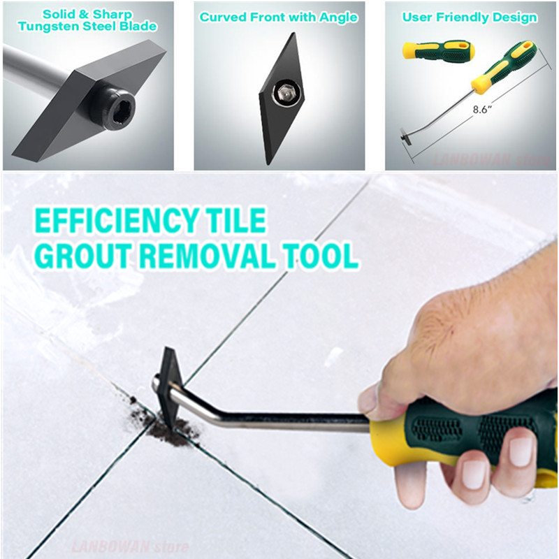 Grout Removal Tool Caulking Cl - Ceramic Tile Blank reseña y precio