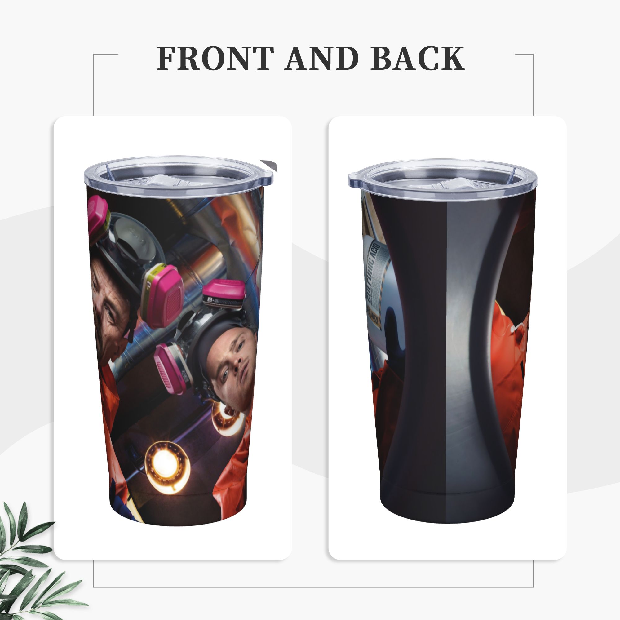 Walter White Pinkman Tumbler V - Tumbler 20Oz White reseña y precio
