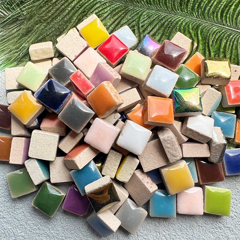 DIY 100g Ceramic Mosaic Tiles  - Ceramic Tile Blank reseña y precio