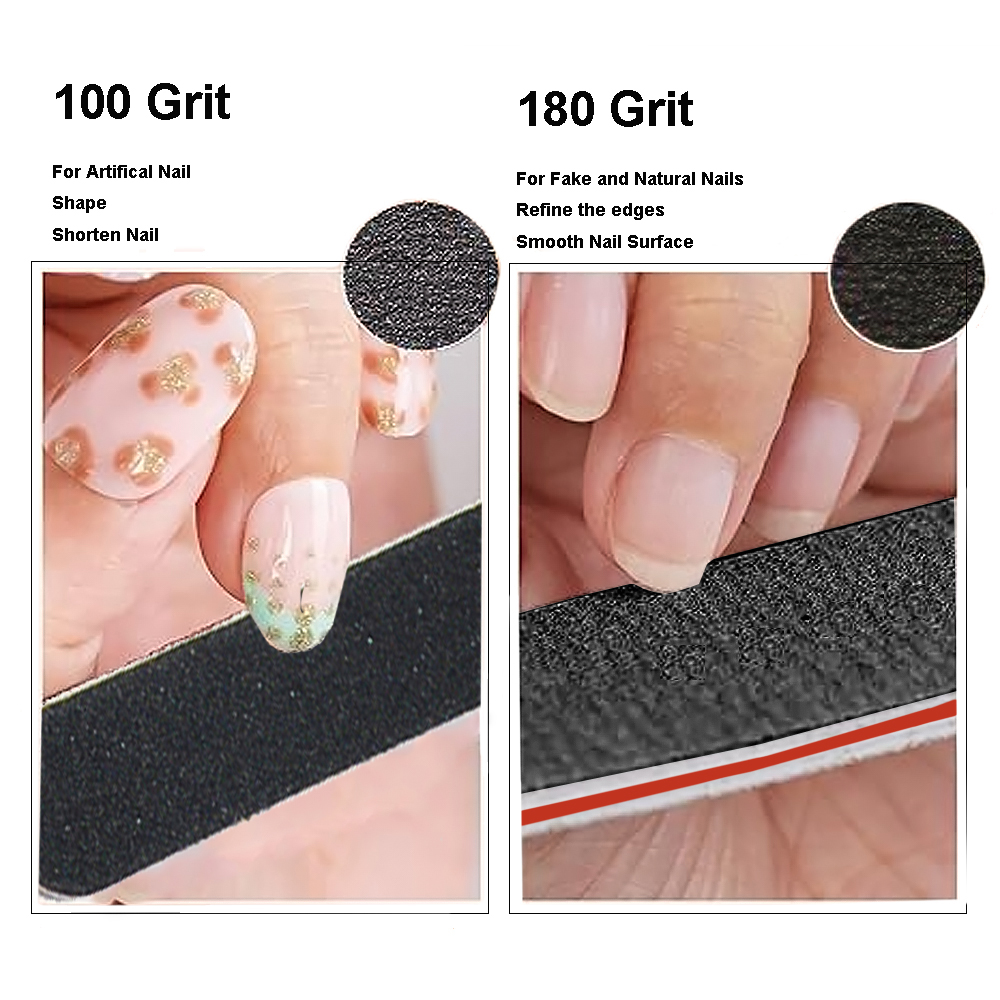 4pcs Professional Nail Files D - Photo Acrylic Block reseña y precio