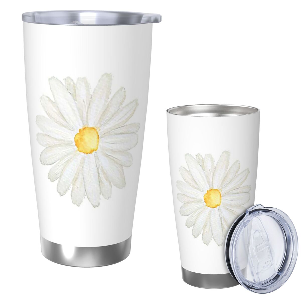 Hand Painted One Little White  - Tumbler 20Oz White reseña y precio
