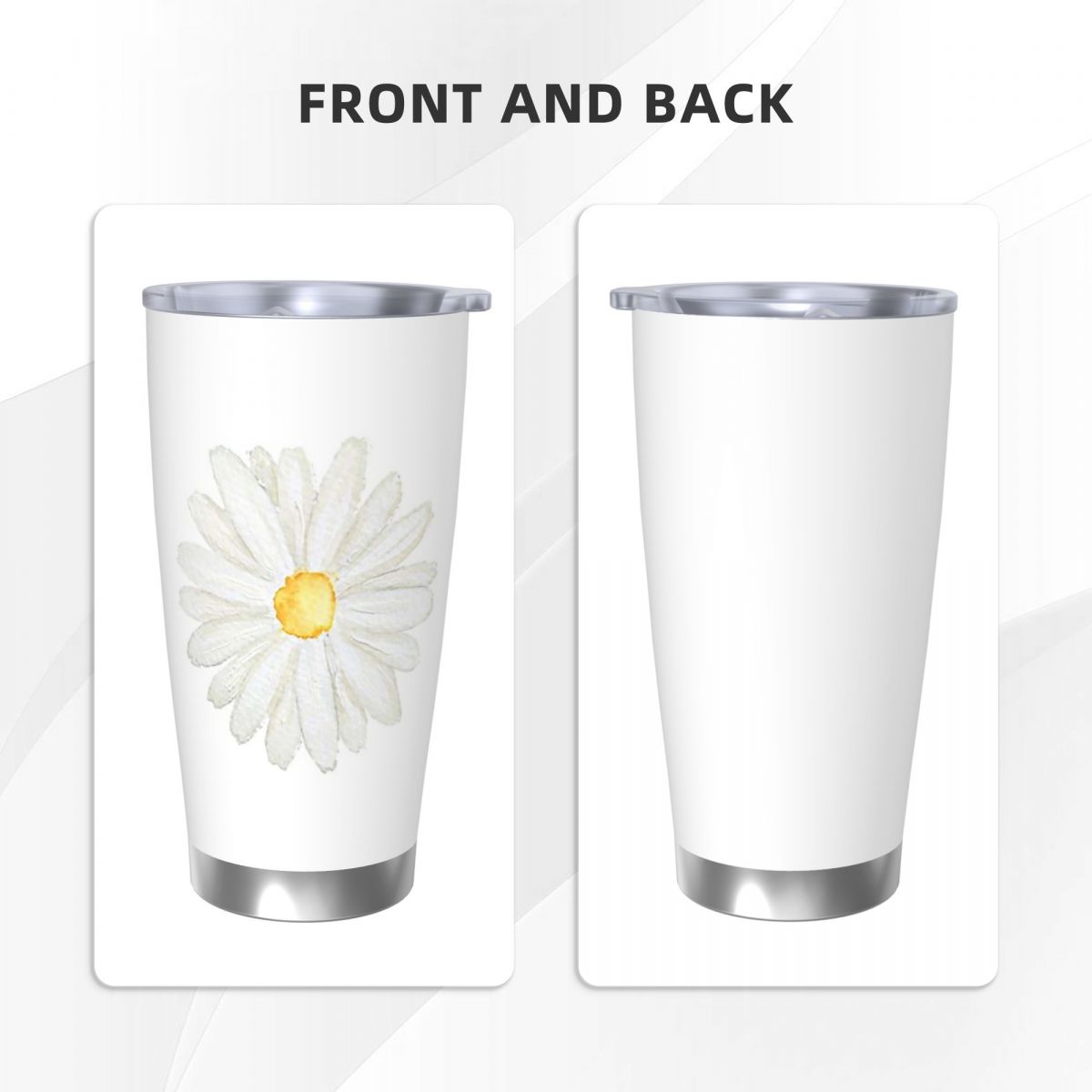 Hand Painted One Little White  - Tumbler 20Oz White reseña y precio