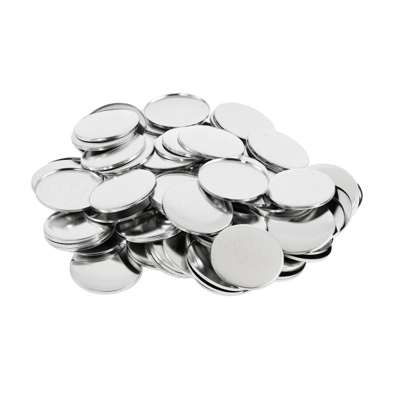 100PCS Blank Plastic/Metal But - Button Badge Blank reseña y precio