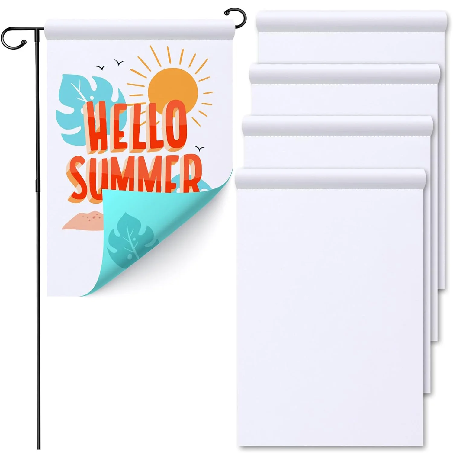 5pcs Double-Sided Blank Garden - Yard Sign Blank reseña y precio