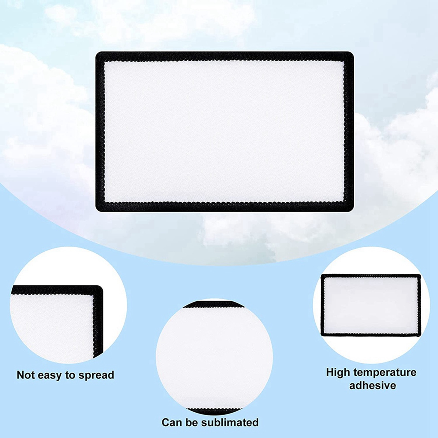 42 Pcs Sublimation Patches Bla - Hat Sublimation Blank reseña y precio