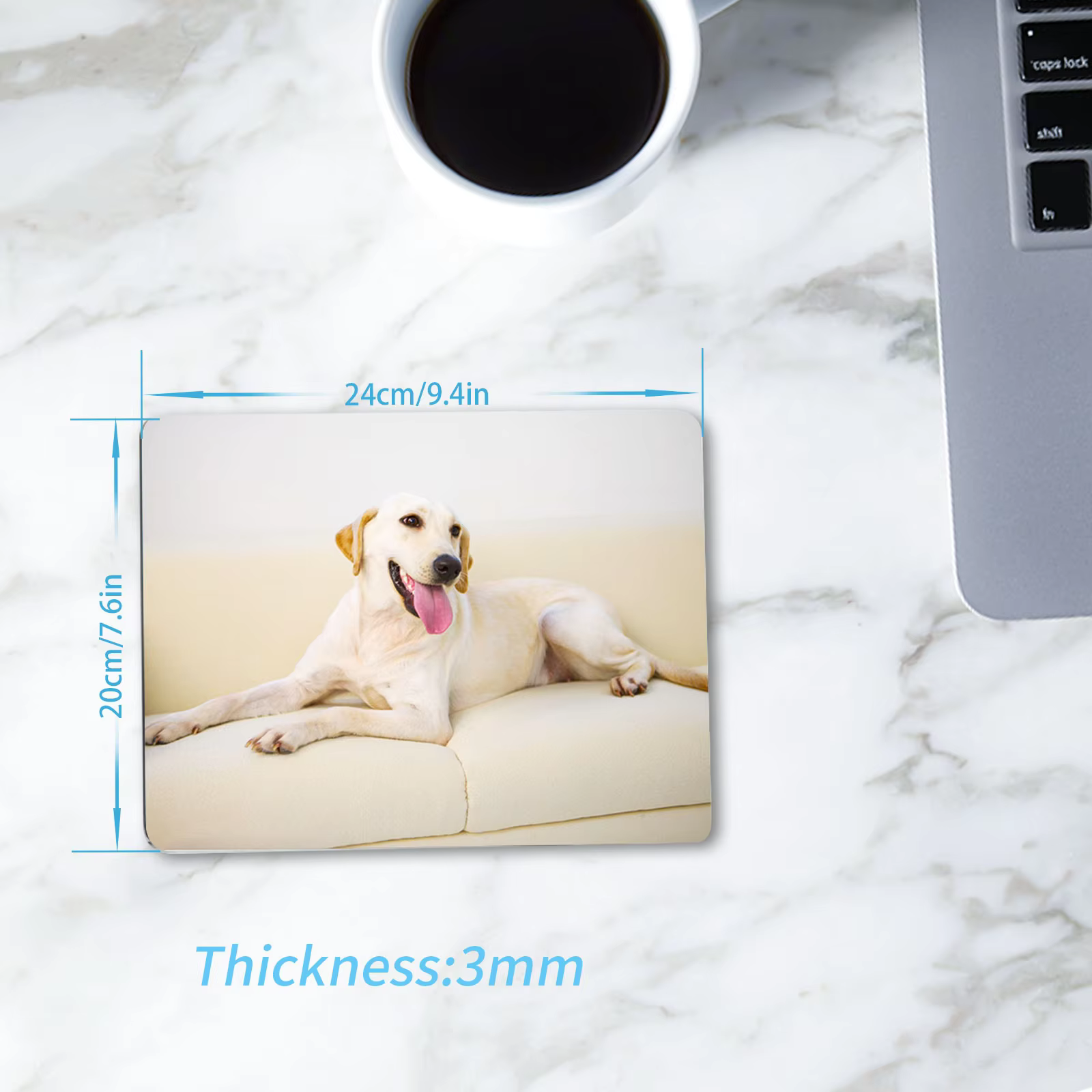 1 Pc Sublimation Mouse Pad Bla - Mouse Pad Blank Sublimation reseña y precio