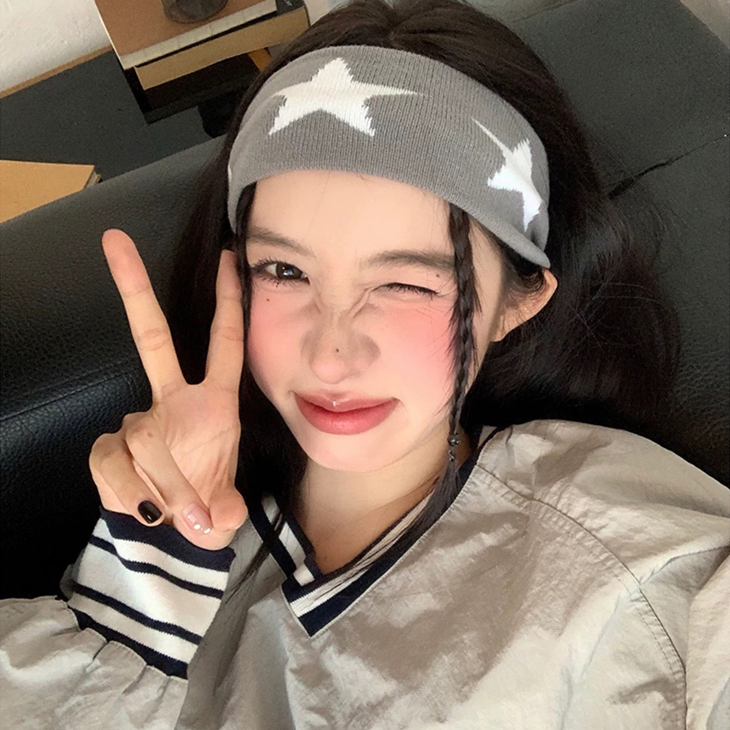 Star Embroidery Sports Headban - Bandana Blank White reseña y precio