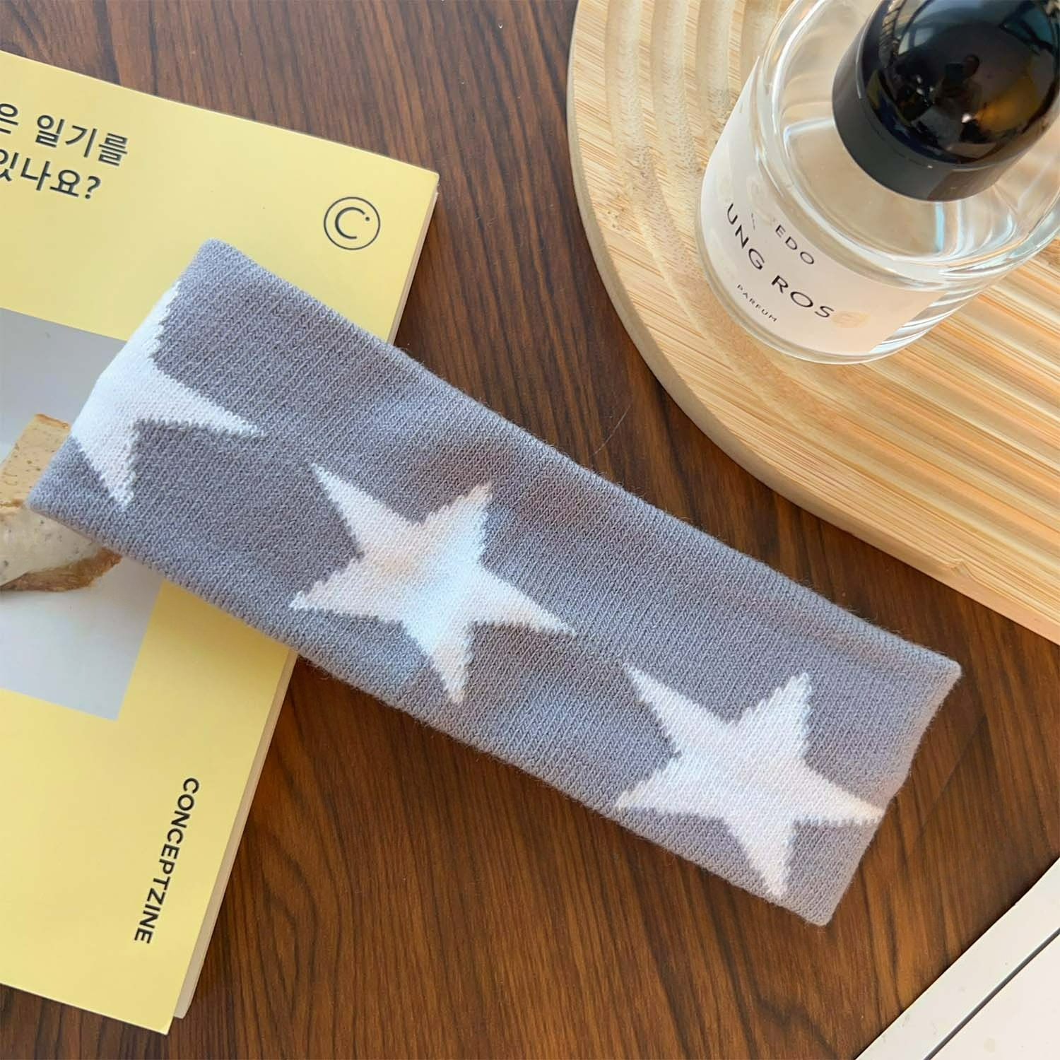 Star Embroidery Sports Headban - Bandana Blank White reseña y precio