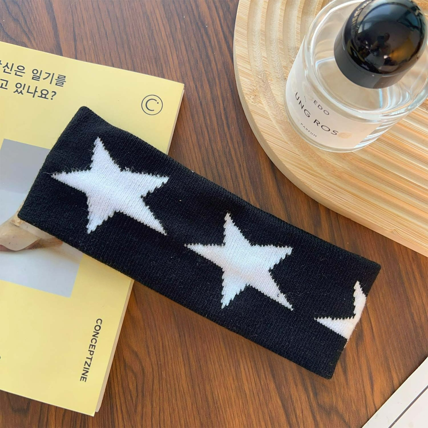 Star Embroidery Sports Headban - Bandana Blank White reseña y precio
