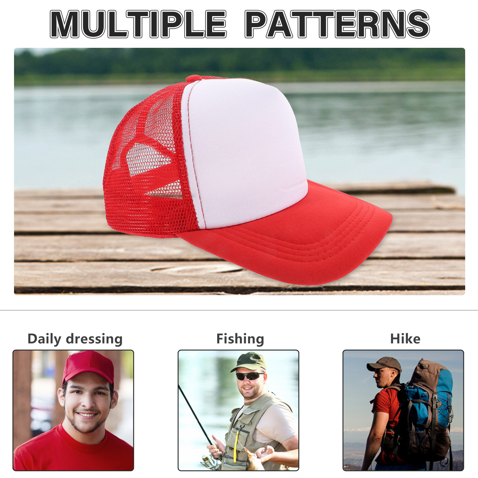10Pcs DIY Blank Baseball Hats  - Hat Sublimation Blank reseña y precio