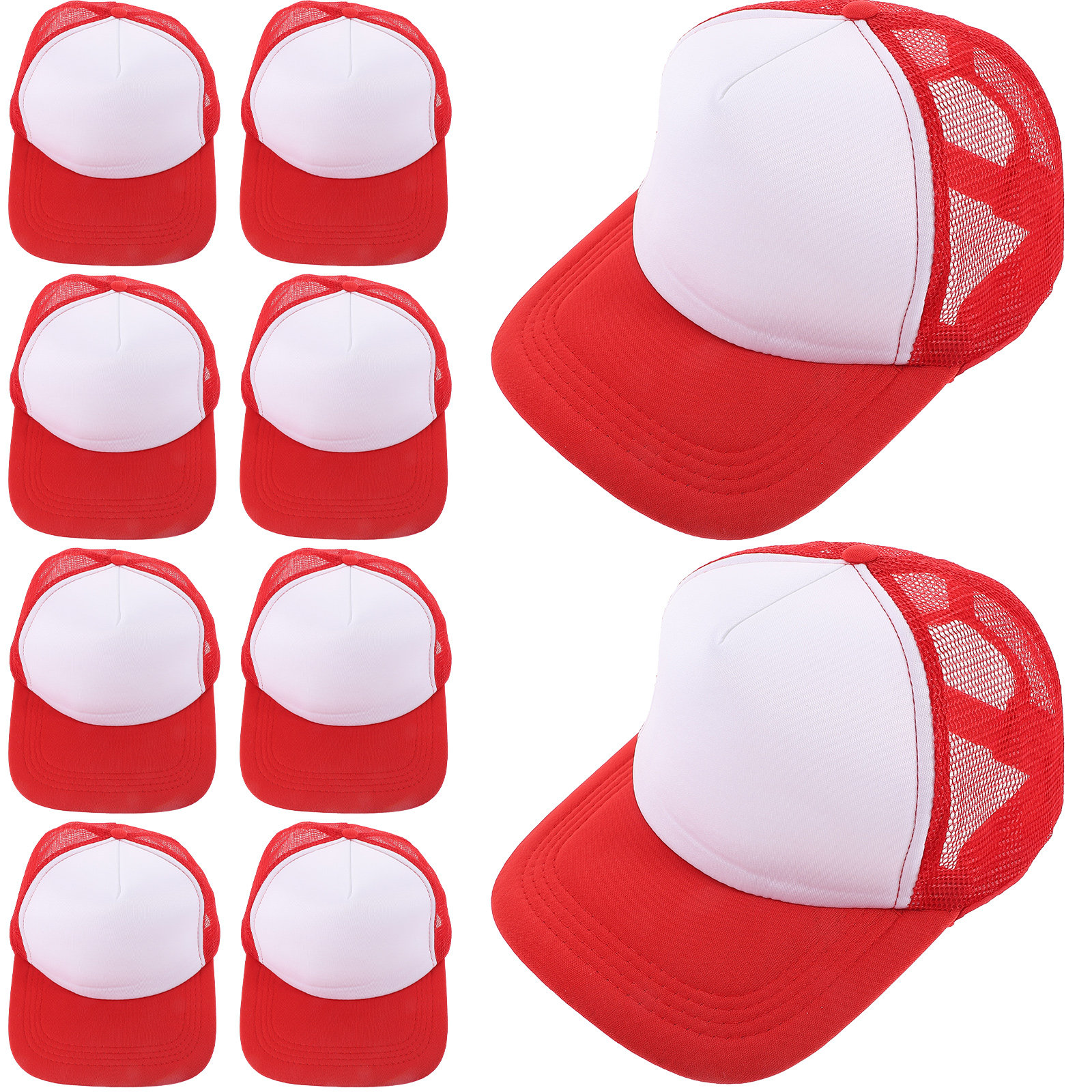 10Pcs DIY Blank Baseball Hats  - Hat Sublimation Blank reseña y precio