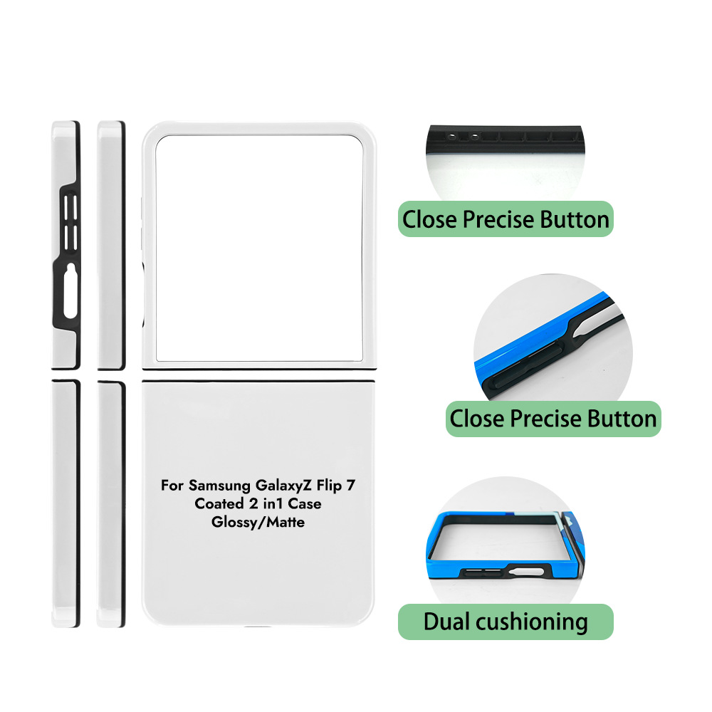 Fonlyu 10pcs Coated 2 in 1 Bla - Phone Case Blank Print reseña y precio