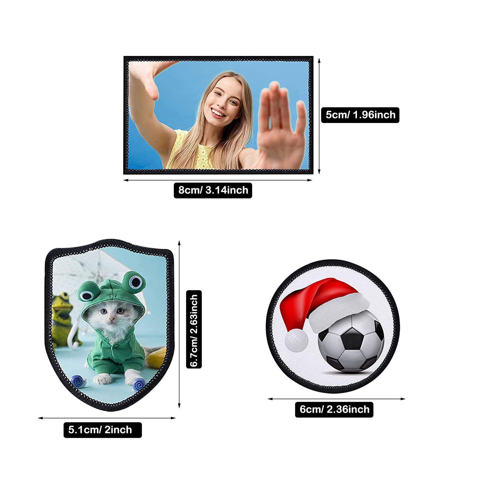 30Pc Sublimation Patches Fabri - Hat Sublimation Blank reseña y precio