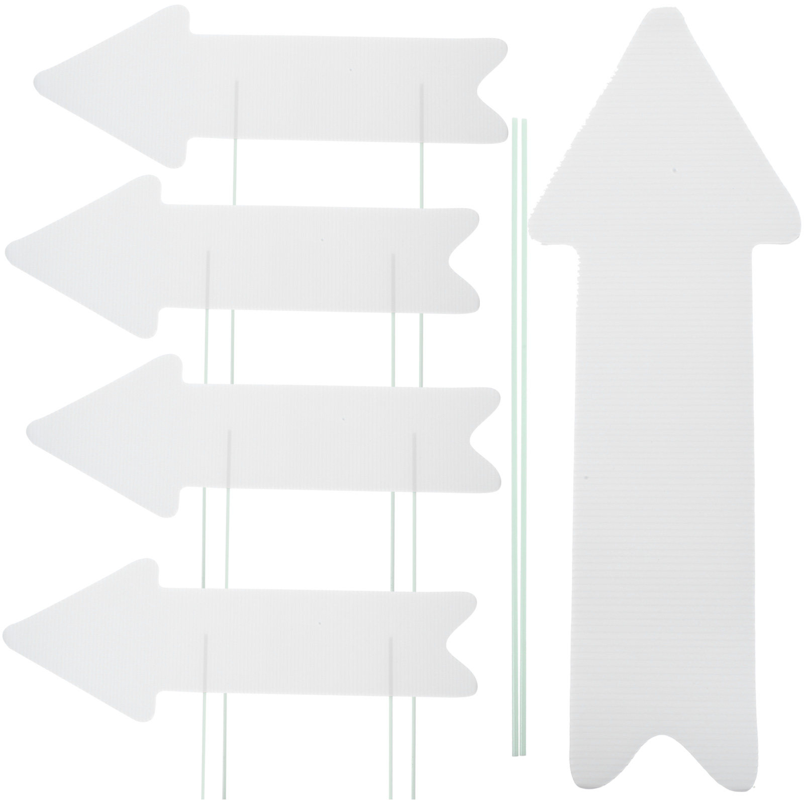 5Pcs Blank Yard Signs with Sta - Yard Sign Blank reseña y precio