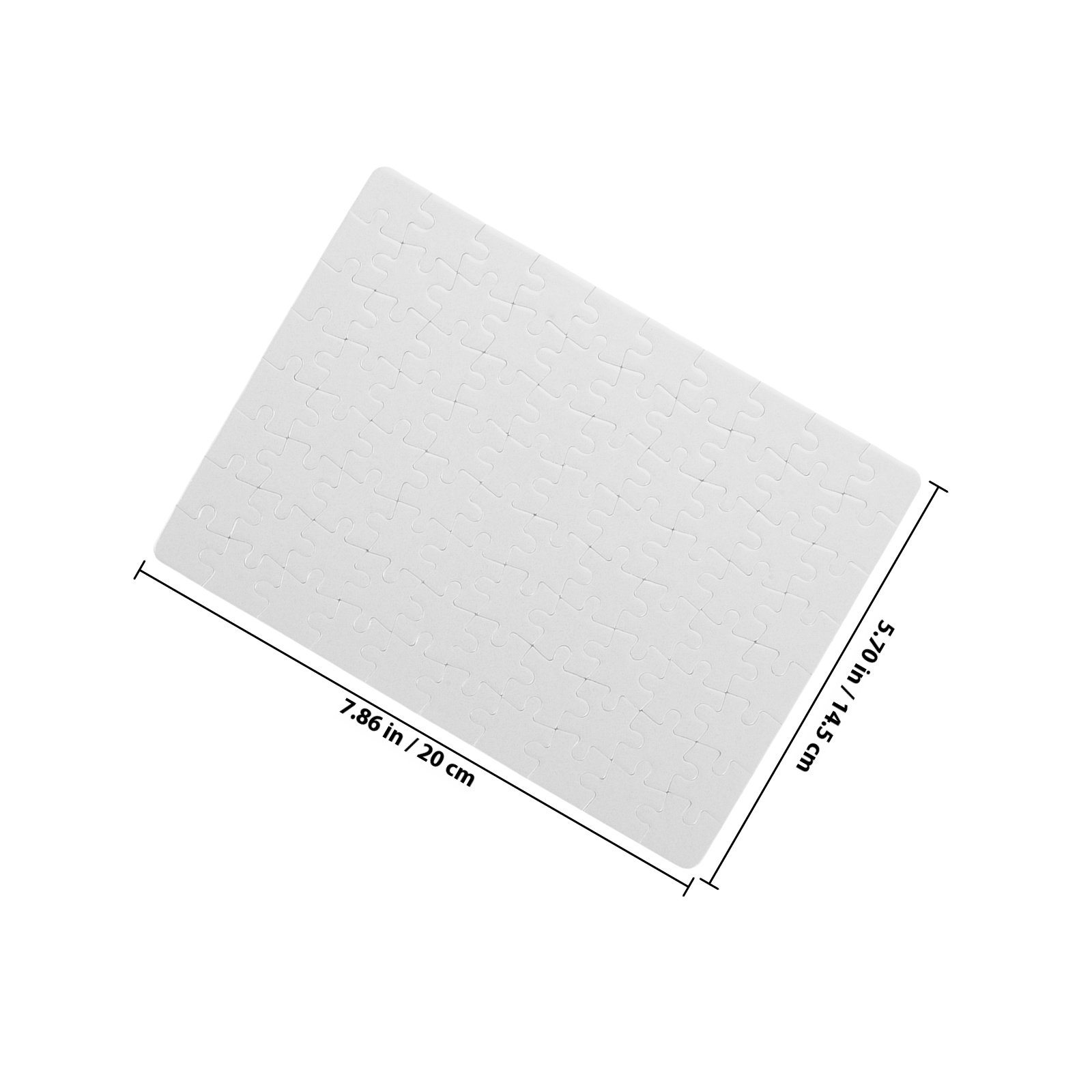 4 Sheets Sublimation Blank Puz - Puzzle Blank White reseña y precio