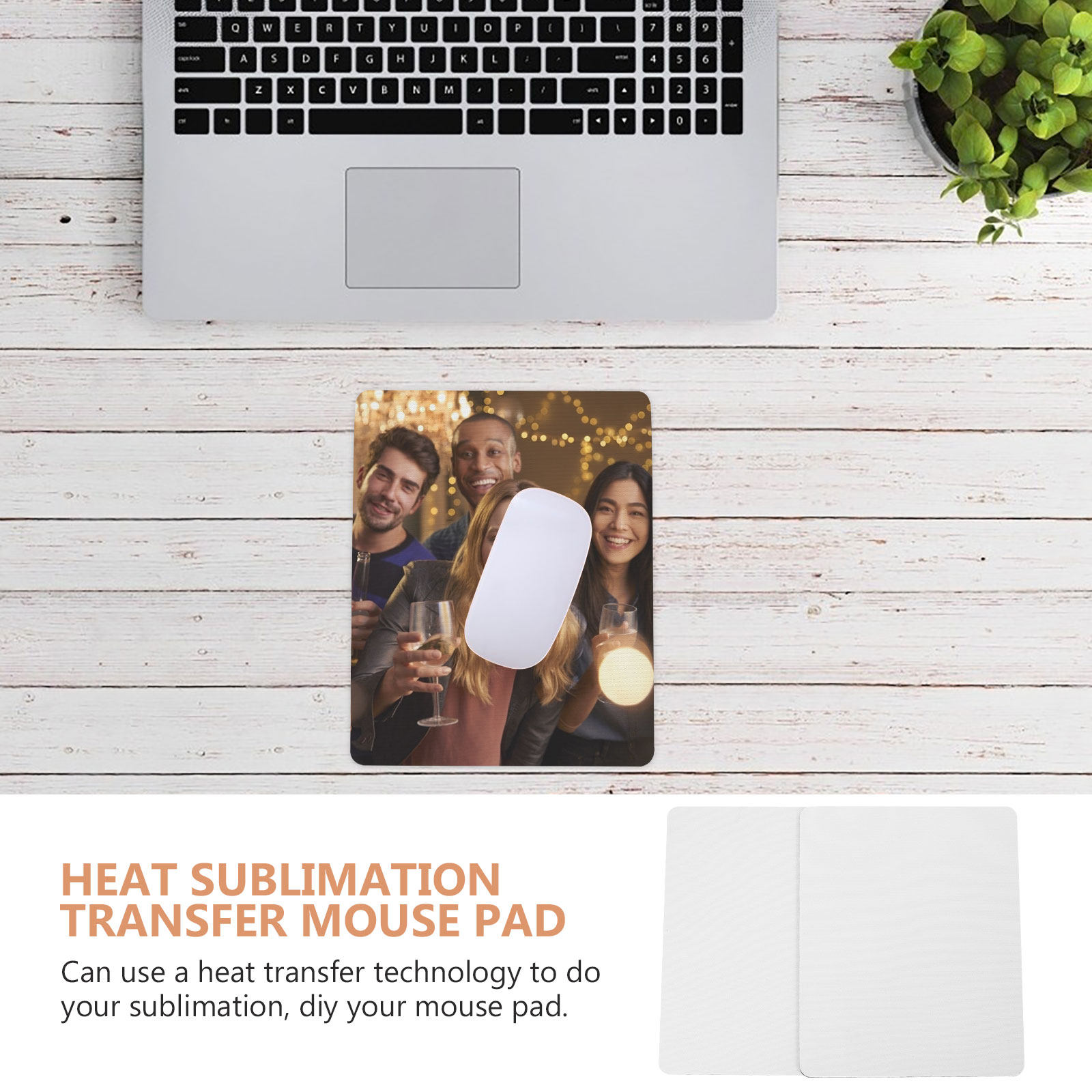 5Pcs Heat Transfer Sublimation - Mouse Pad Blank Sublimation reseña y precio