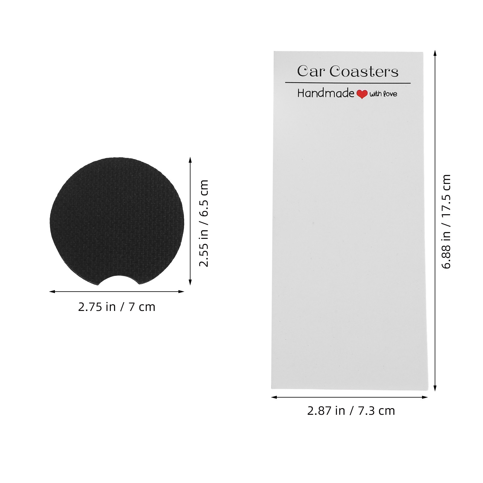1Set Neoprene Sublimation Car  - Coaster Sublimation Blank reseña y precio