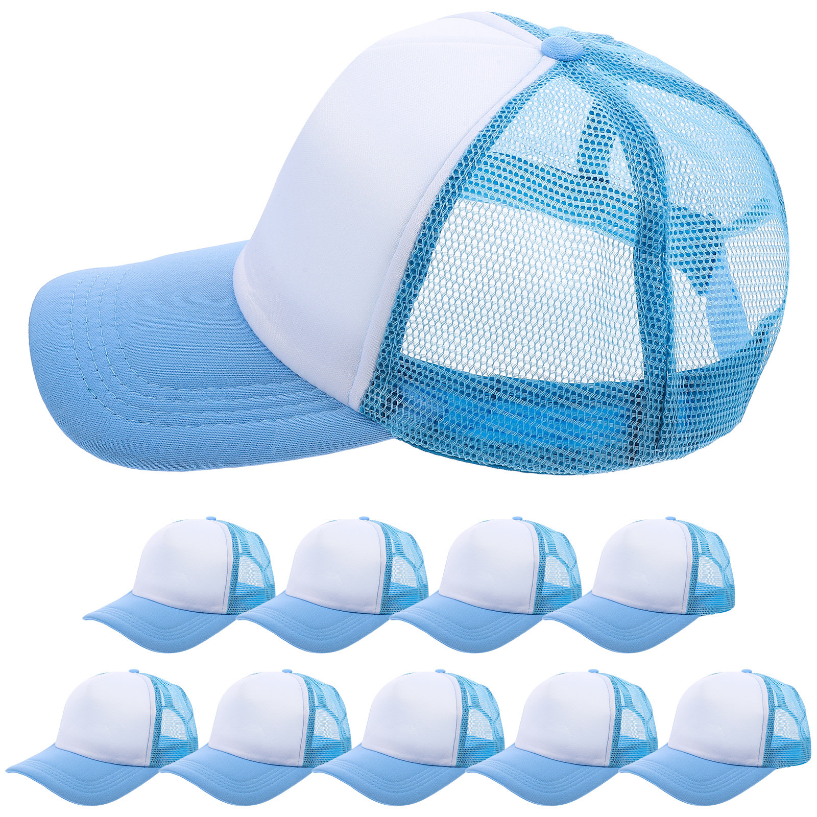 10Pcs Sublimation Blank Baseba - Hat Sublimation Blank reseña y precio