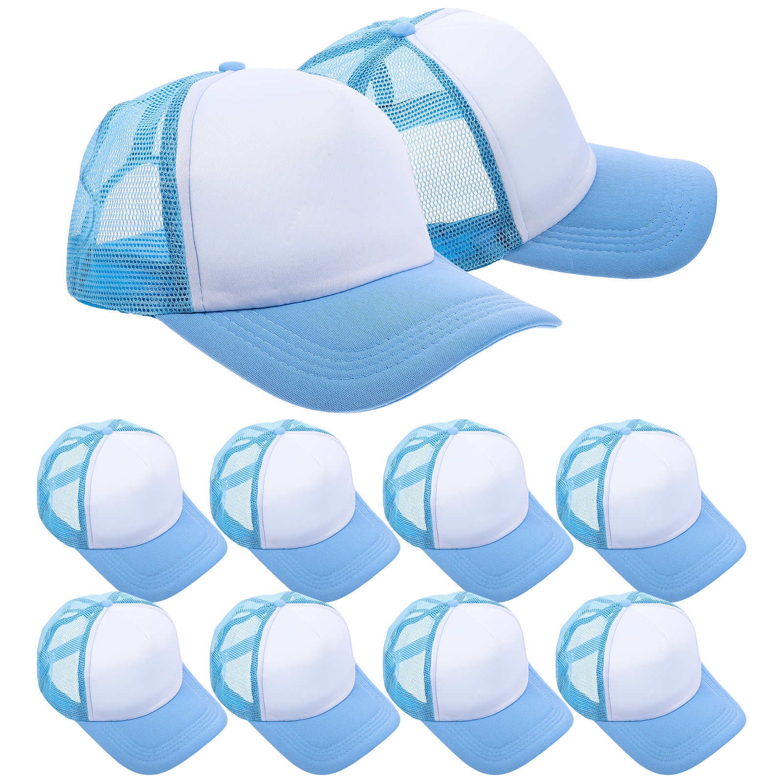 10Pcs Sublimation Blank Baseba - Hat Sublimation Blank reseña y precio
