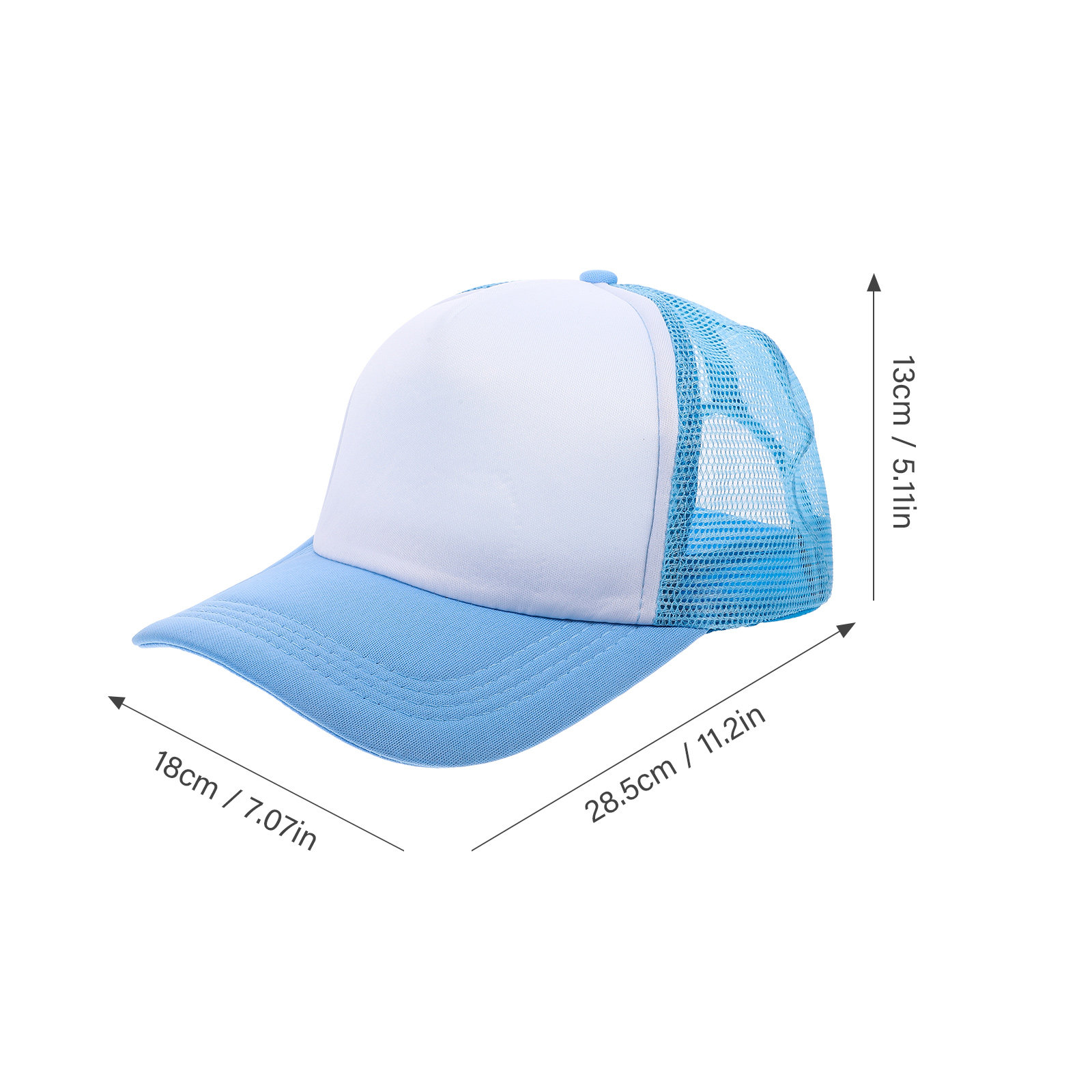 10Pcs Blank Baseball Hats Mesh - Hat Sublimation Blank reseña y precio