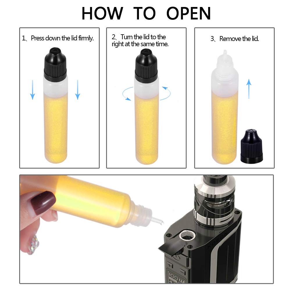 5Pcs 3ml-120ml LDPE Empty Plas - Water Bottle Blank reseña y precio