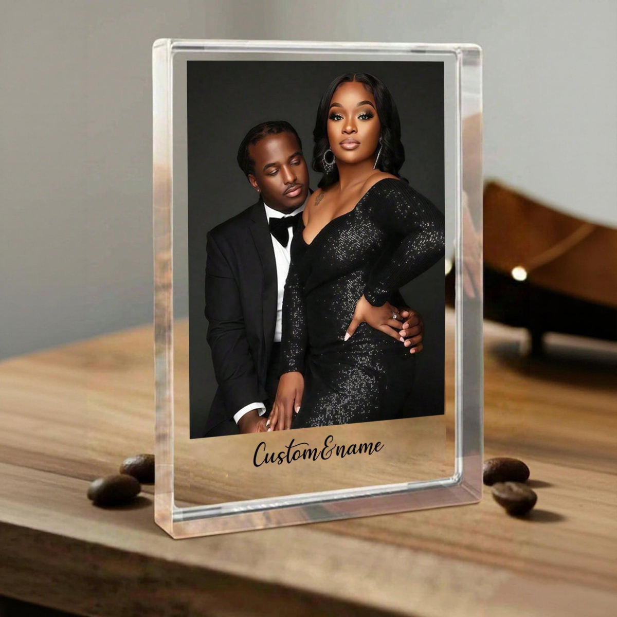 Custom Photo 2D Acrylic Keepsa - Photo Acrylic Block reseña y precio