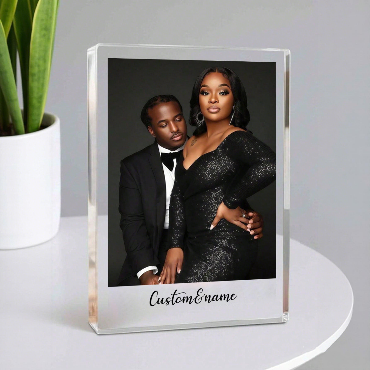 Custom Photo 2D Acrylic Keepsa - Photo Acrylic Block reseña y precio