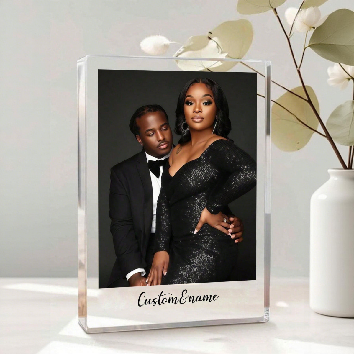 Custom Photo 2D Acrylic Keepsa - Photo Acrylic Block reseña y precio