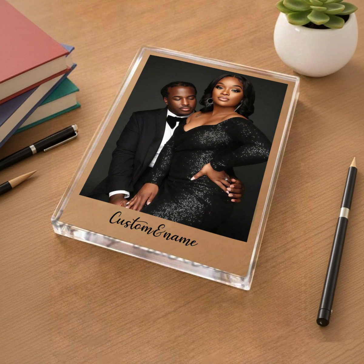 Custom Photo 2D Acrylic Keepsa - Photo Acrylic Block reseña y precio