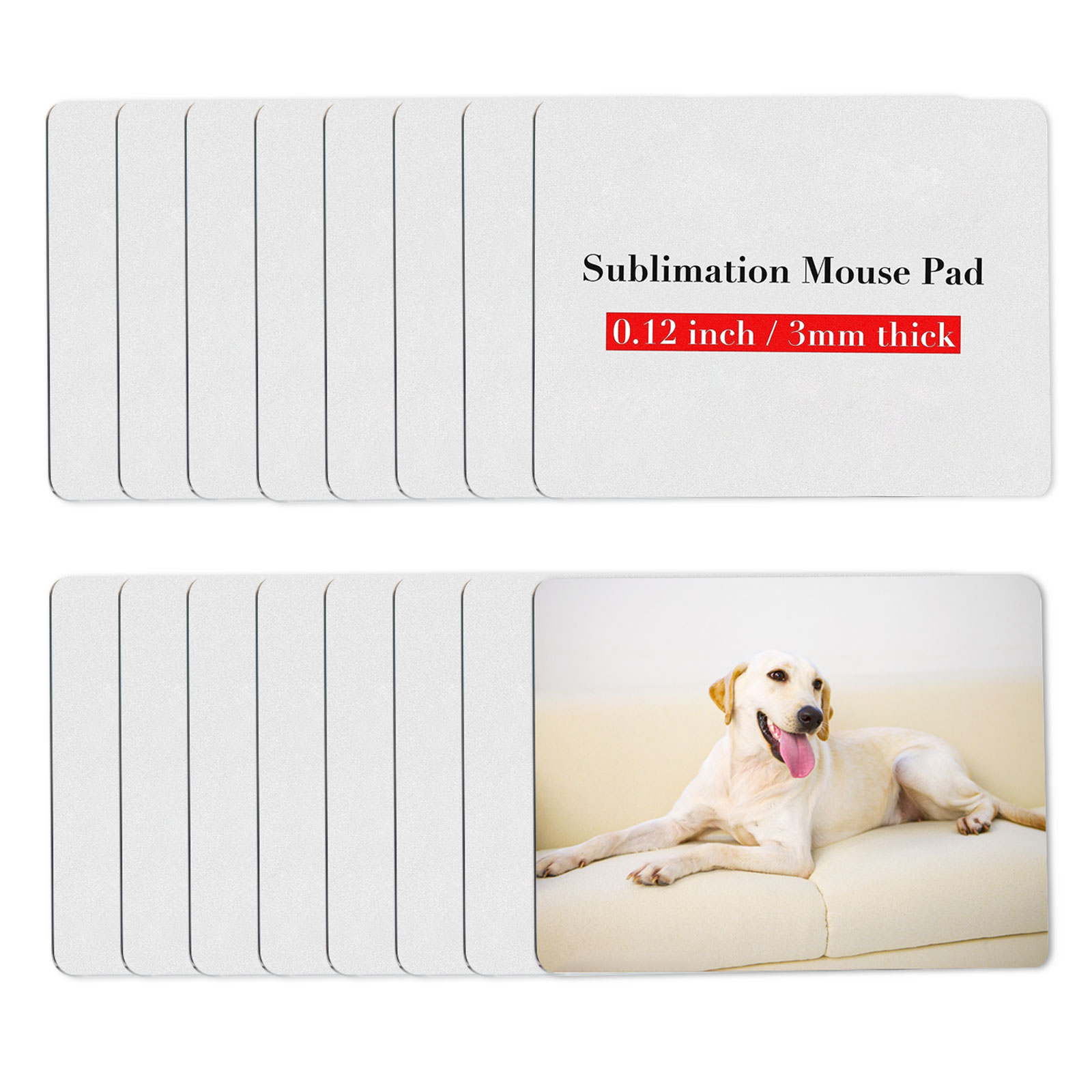 8pcs Sublimation Mouse Pad Bla - Mouse Pad Blank Sublimation reseña y precio