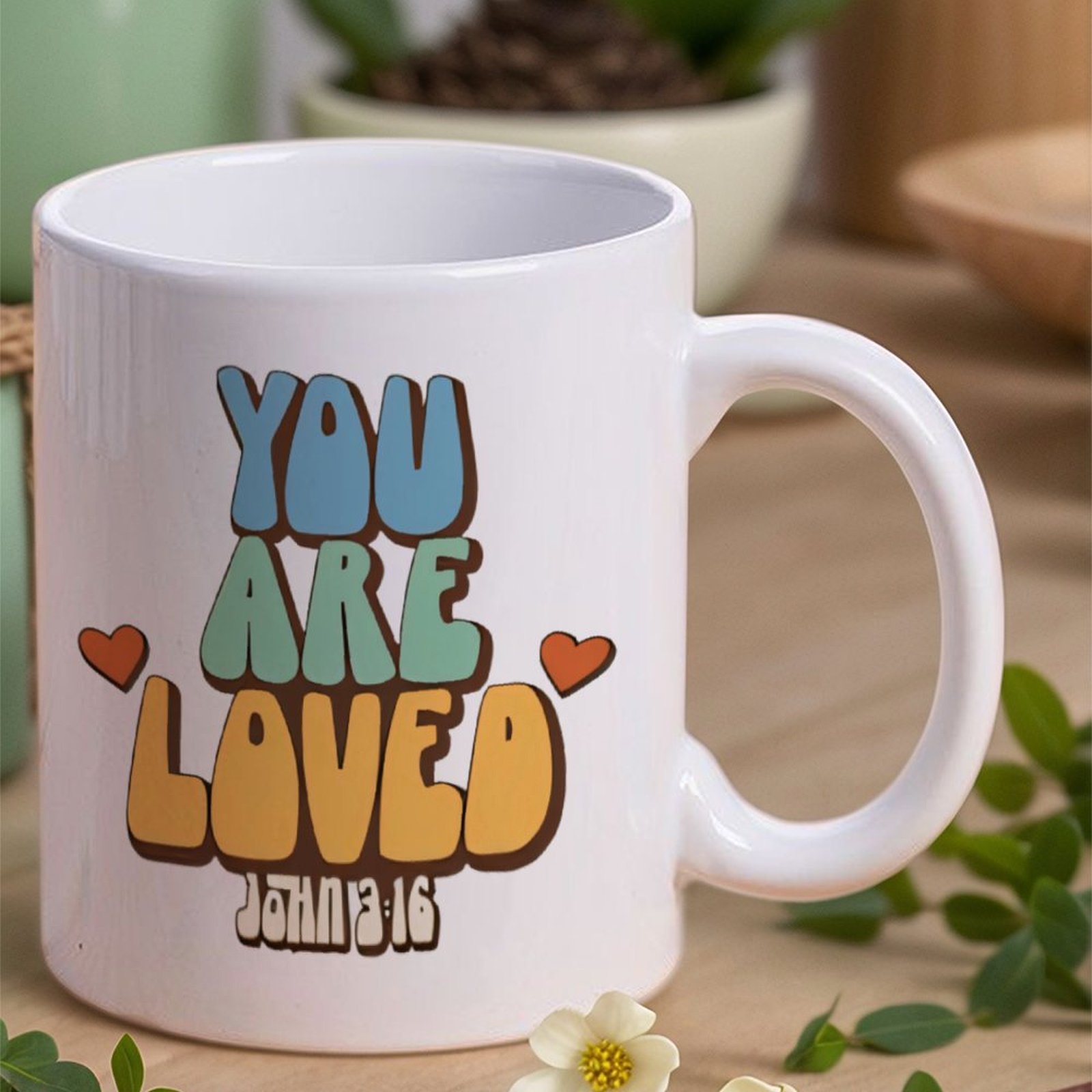 A Rainbow And A Rainbow With T - Sublimation Mug White reseña y precio