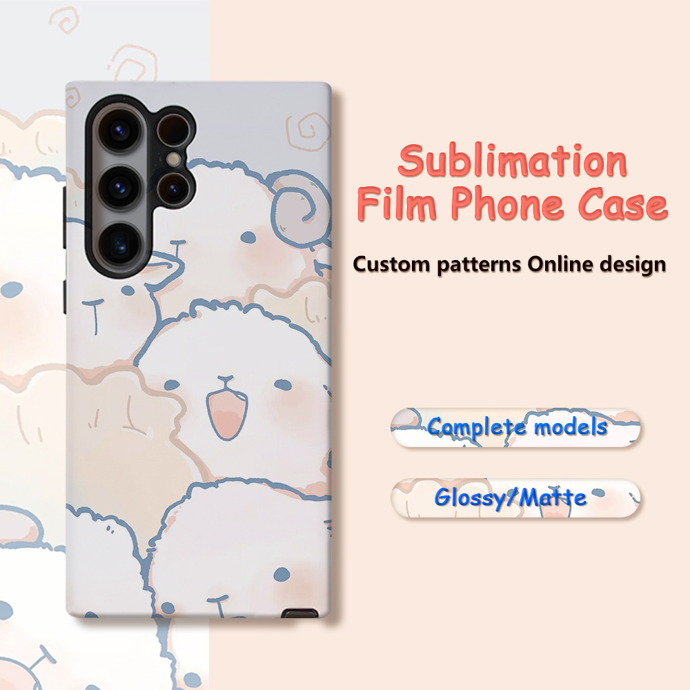 5pcs Coated 2 in 1 Blank Phone - Phone Case Blank Print reseña y precio