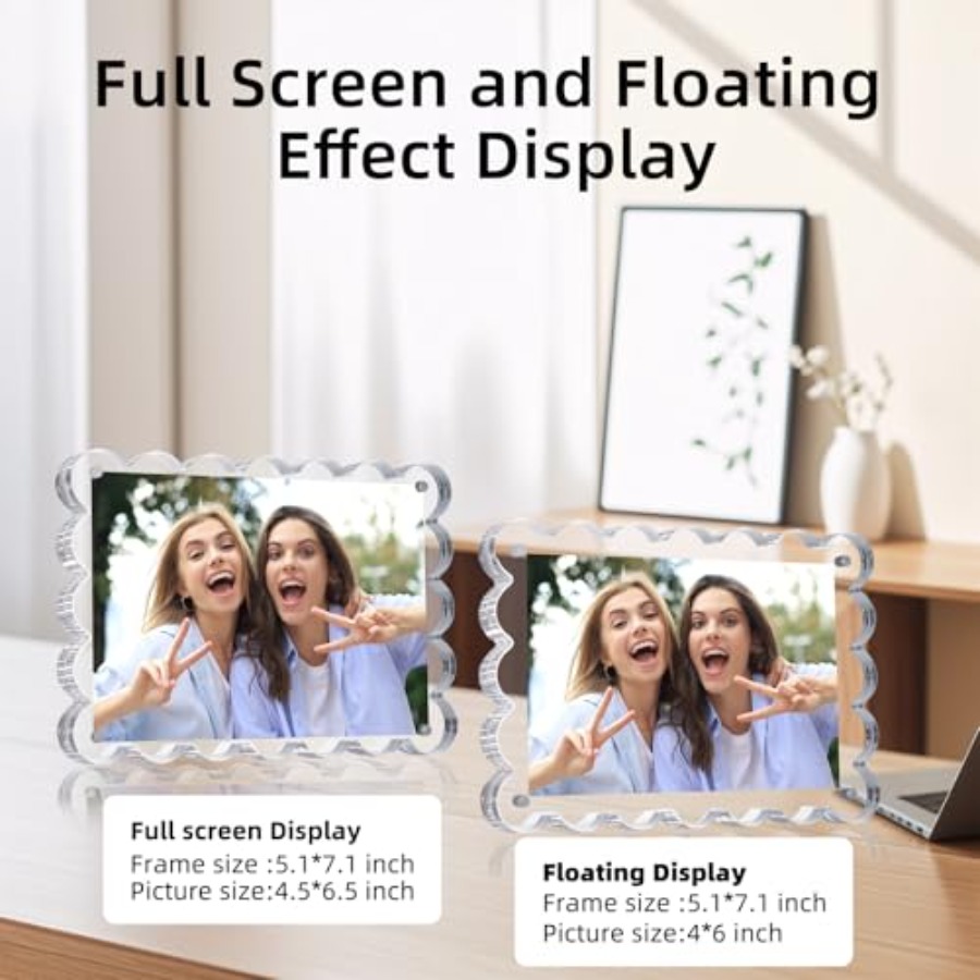 3 Pack Acrylic Picture Frame.  - Photo Acrylic Block reseña y precio