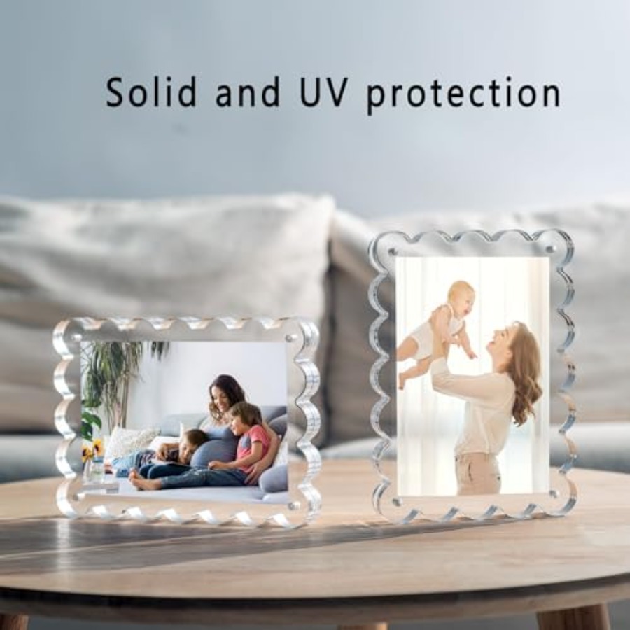 3 Pack Acrylic Picture Frame.  - Photo Acrylic Block reseña y precio