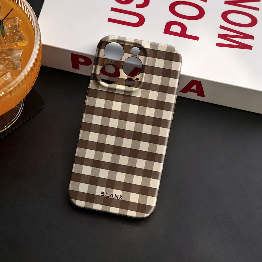 Mocha Cow Print For iPhone 17  - Phone Case Blank Print reseña y precio