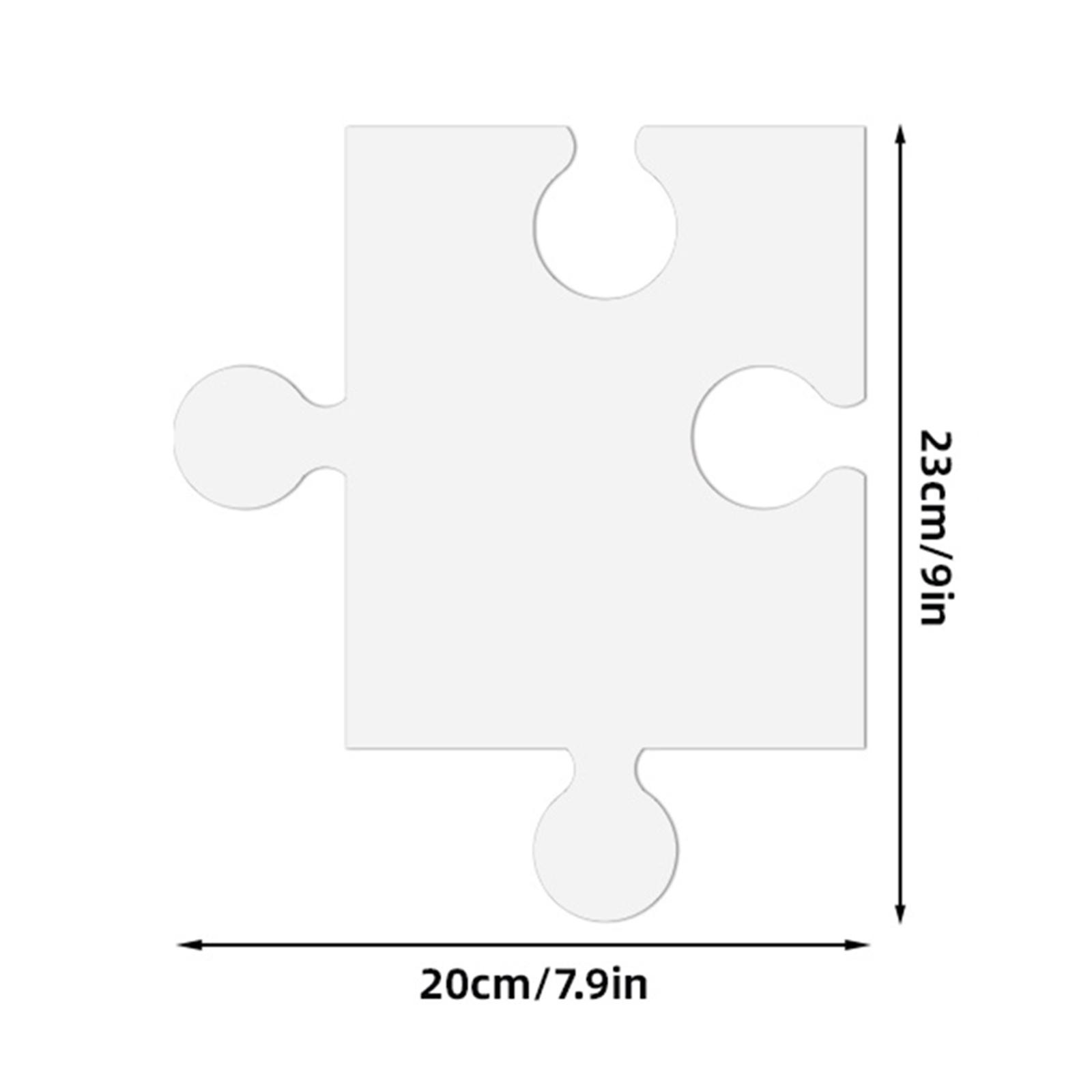 White Cardboard Blank Jigsaw P - Puzzle Blank White reseña y precio