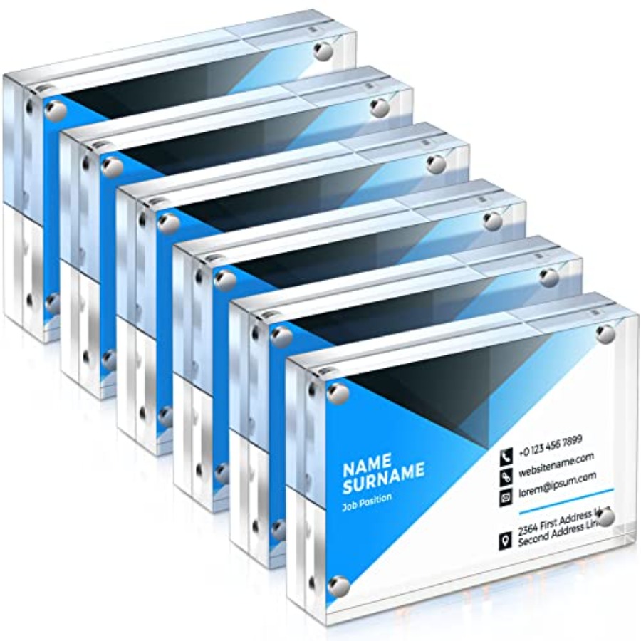 Acrylic Business Card Frame 2. - Photo Acrylic Block reseña y precio