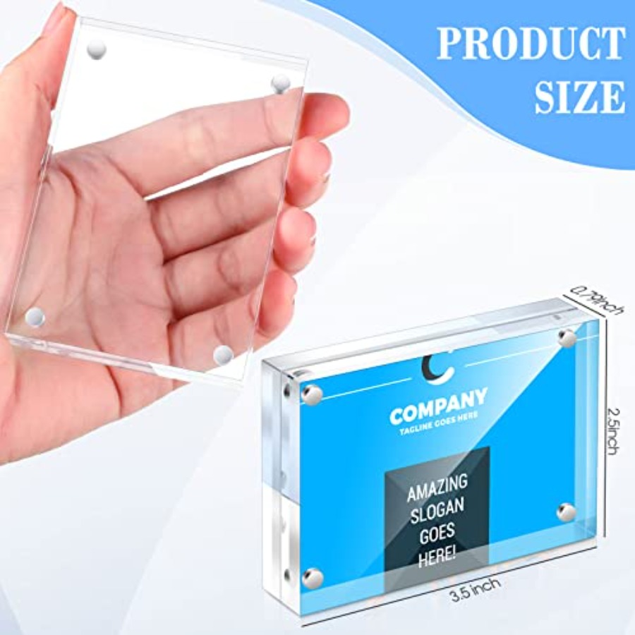 Acrylic Business Card Frame 2. - Photo Acrylic Block reseña y precio