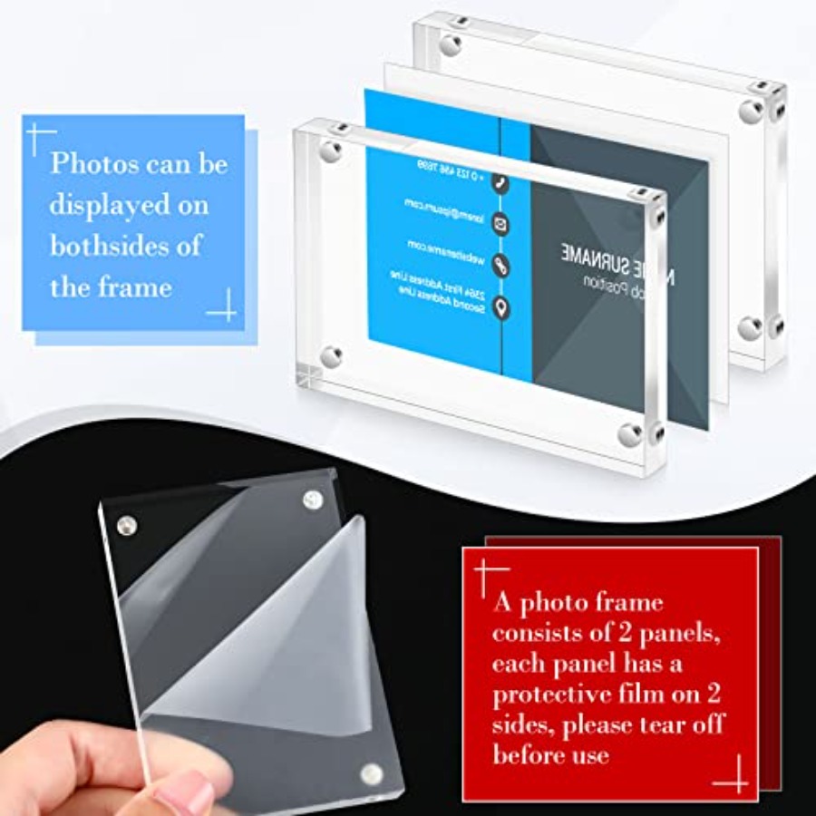 Acrylic Business Card Frame 2. - Photo Acrylic Block reseña y precio